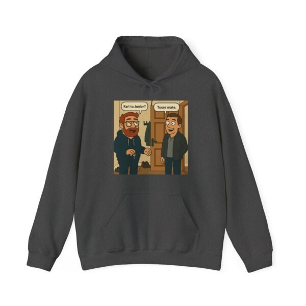 Funny Cartoon Quote Sweatshirt, Unisex Hoodie for Casual Wear, Gift for Friends, Cozy Apparel, Conversation Starter - Image 9