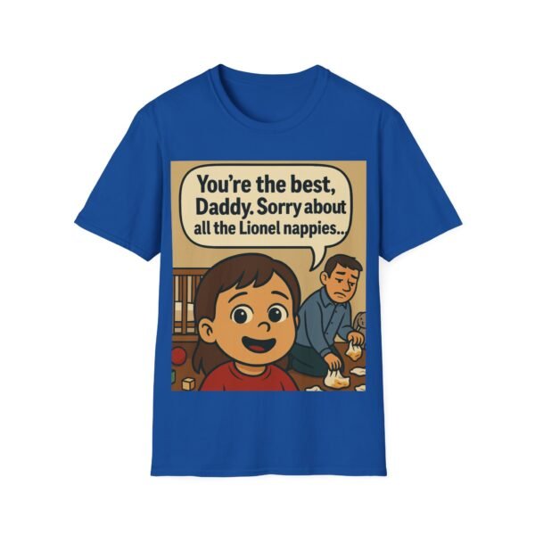 Father's Day Humor Tee, Gifts for Dad, Funny Parenting Top, Unisex Softstyle Tee - Image 18