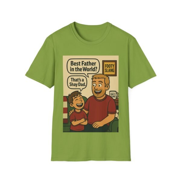 Fathers' Day Best Father Shay Softstyle T-Shirt - Perfect Gift for Dads! - Image 25