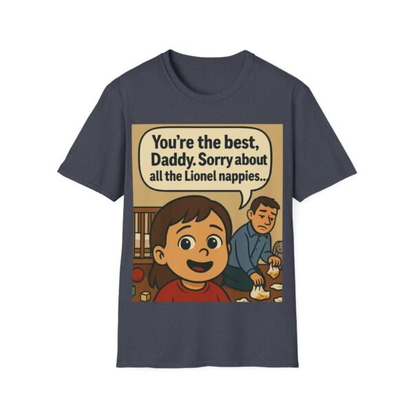 Father's Day Humor Tee, Gifts for Dad, Funny Parenting Top, Unisex Softstyle Tee - Image 22