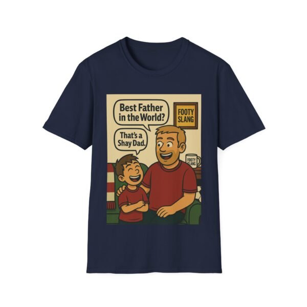 Fathers' Day Best Father Shay Softstyle T-Shirt - Perfect Gift for Dads! - Image 29