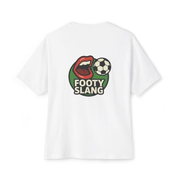 "Simply the George" Unisex Oversized Boxy Tee - Fun Soccer Graphic T-Shirt - Image 2