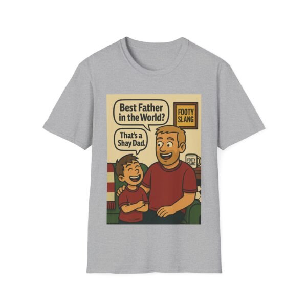 Fathers' Day Best Father Shay Softstyle T-Shirt - Perfect Gift for Dads! - Image 9