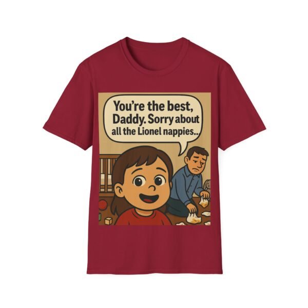 Father's Day Humor Tee, Gifts for Dad, Funny Parenting Top, Unisex Softstyle Tee - Image 30