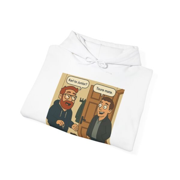 Funny Cartoon Quote Sweatshirt, Unisex Hoodie for Casual Wear, Gift for Friends, Cozy Apparel, Conversation Starter - Image 4