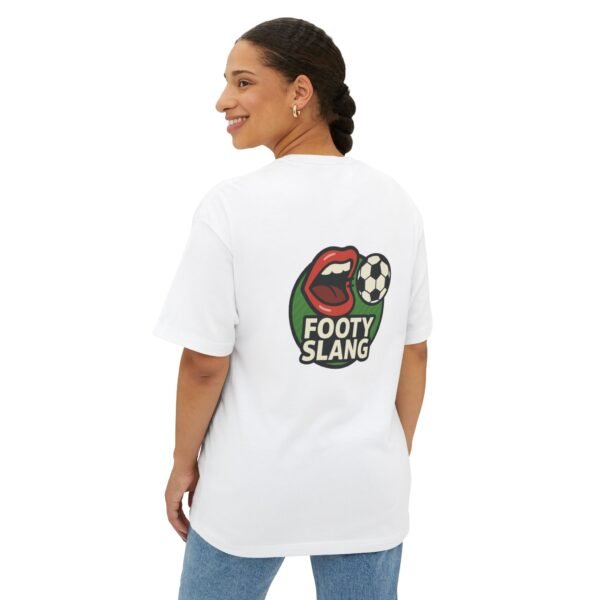 "Simply the George" Unisex Oversized Boxy Tee - Fun Soccer Graphic T-Shirt - Image 4