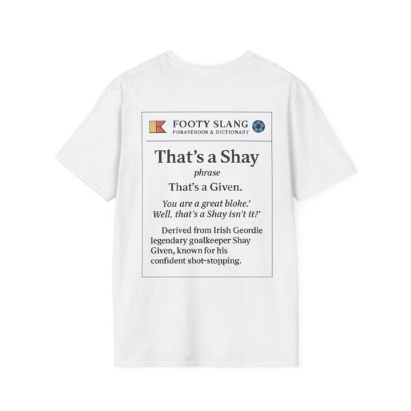 Fathers' Day Best Father Shay Softstyle T-Shirt - Perfect Gift for Dads! - Image 2
