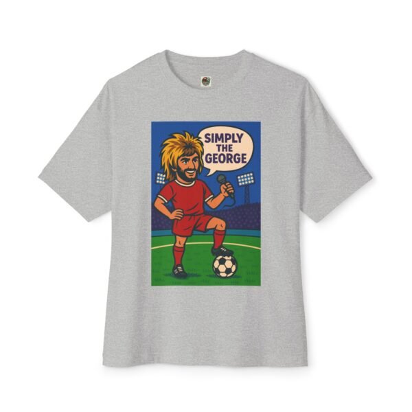 "Simply the George" Unisex Oversized Boxy Tee - Fun Soccer Graphic T-Shirt - Image 29