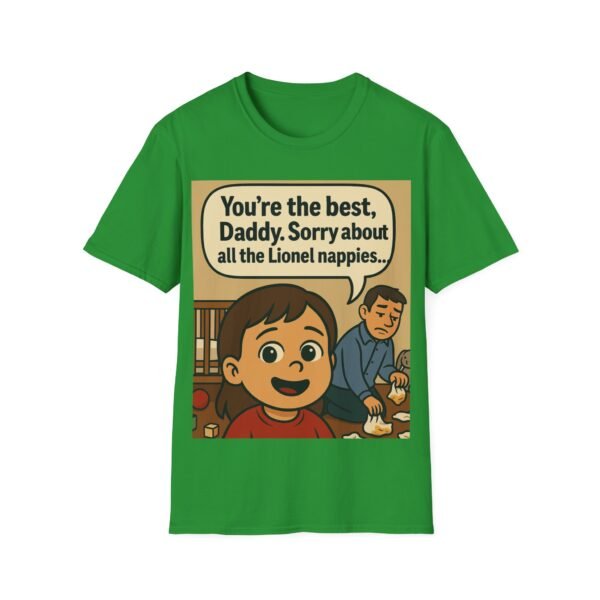 Father's Day Humor Tee, Gifts for Dad, Funny Parenting Top, Unisex Softstyle Tee - Image 10