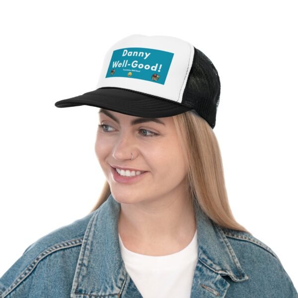 Danny Well-Good! Footy Slang Trucker Cap- Fun & Trendy Hat for Outdoor Lovers, Perfect Gift for Birthdays, Father's Day, Relaxed Style, - Image 4