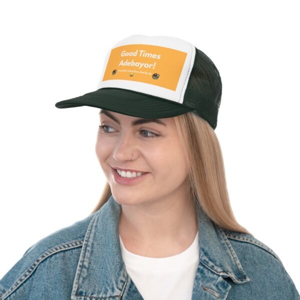 Footy Slang Good Times Trucker Cap - Retro Hats for Outdoor Adventures, Summer Festivals, Gifts for Friends, Casual Wear, Birthday Celebrations - Image 16