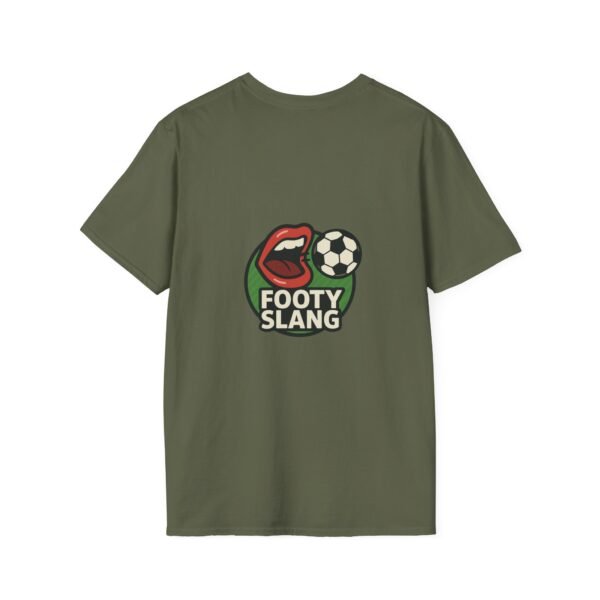 Football Slang Group Chat Tee - Fun Quote T-Shirt, Gift for Friends, Unisex Graphic Tee, Humour Apparel, Everyday Style - Image 2